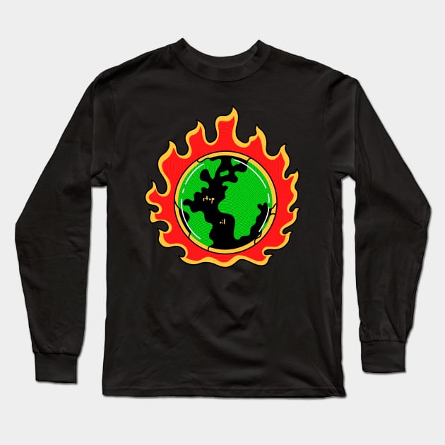 Stop Oil Long Sleeve T-Shirt by k8_thenotsogreat